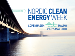 Poster, Nordic Clean Energy Week