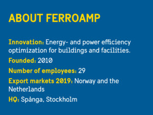 Information card about Ferroamp
