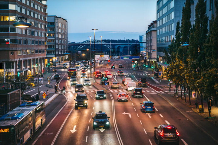 Traffic in Stockholm
