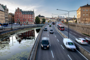 Car traffic in Stockholm
